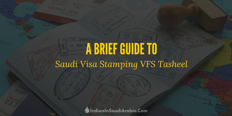 Saudi visa stamping