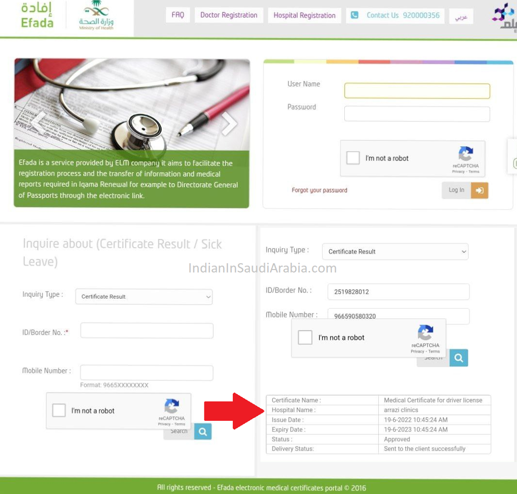 How To Get Efada Medical Report For Saudi Driving License In 2023